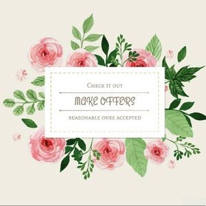 Reasonable offers accepted!